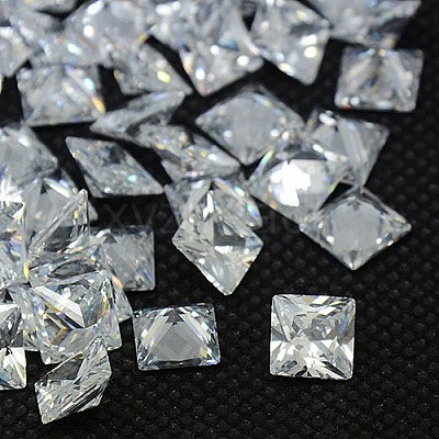 Cubic Zirconia Cabochons ZIRC-M004-3x3mm-007-1