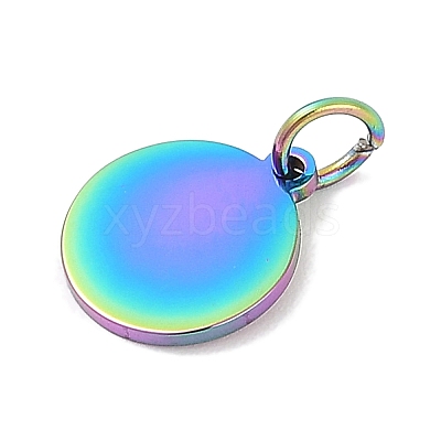 Ion Plating(IP) 304 Stainless Steel Pendants STAS-I311-33C-RC-1