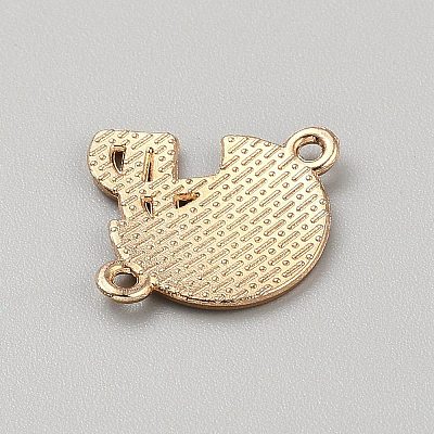 Zinc Alloy Enamel Sport Connector Charms FIND-CJC0437-009B-04-1