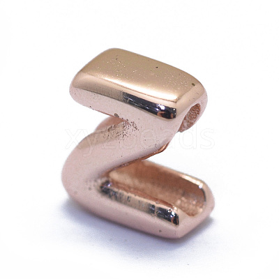 925 Sterling Silver European Beads STER-E064-01Z-RG-1
