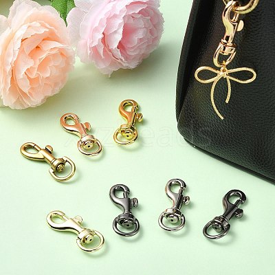 12Pcs 6 Styles Alloy Swivel Clasps FIND-CJ0004-19-1