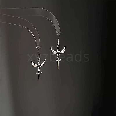 Alloy Dangle Earrings for Women WG824B9-01-1