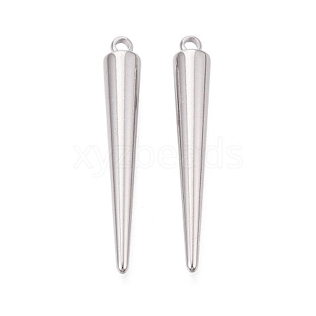304 Stainless Steel Pendants X-STAS-T075-22B-P-1