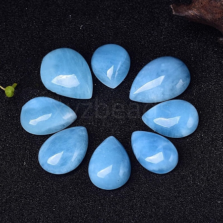 Natural Aquamarine Teardorp Display Decorations PW-WGBB514-01-1