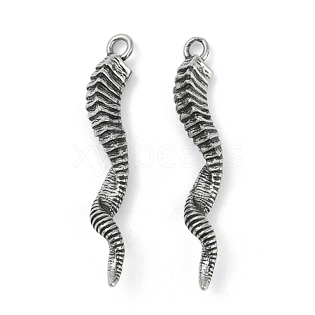 316 Surgical Stainless Steel Pendants STAS-G349-27AS-1