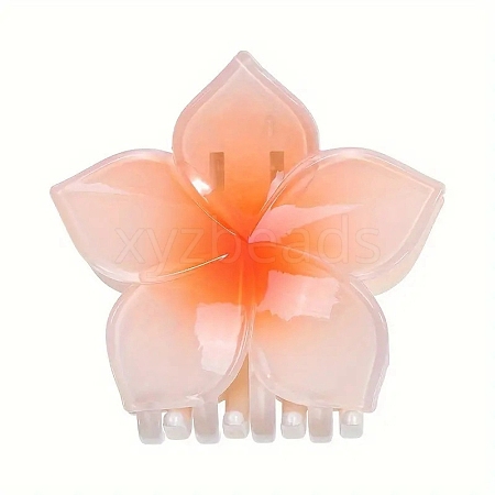 Plastic Claw Hair Clips PW-WG99DFF-05-1