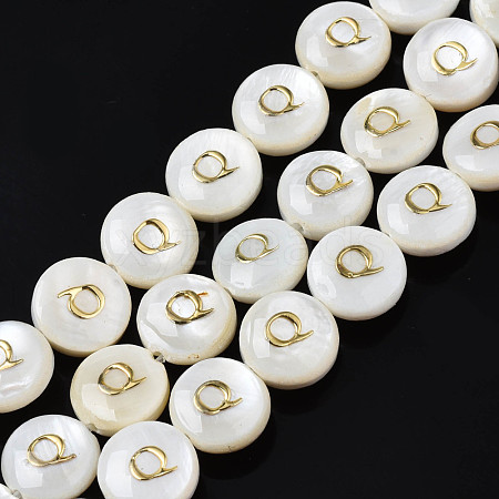 Natural Freshwater Shell Beads SHEL-S276-168Q-1