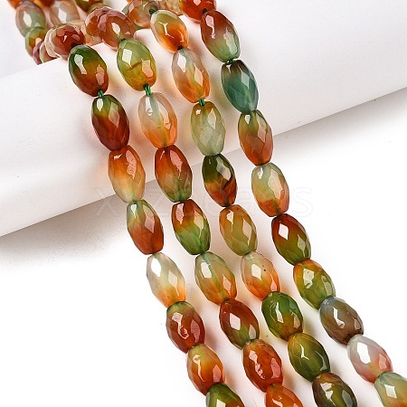 Natural Agate Beads Strands G-T138-180F-1