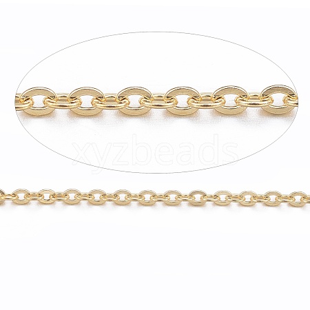 Ion Plating(IP) 304 Stainless Steel Cable Chains CHS-H007-01G-1