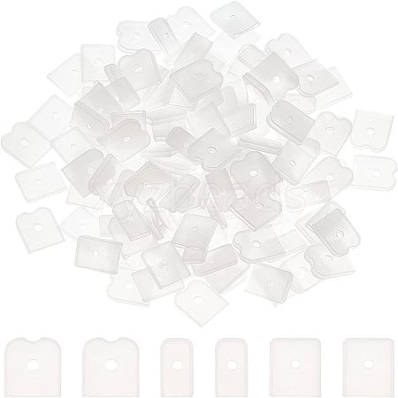 Fingerinspire 150Pcs 3 Style Silicone Plug FIND-FG0001-17-1