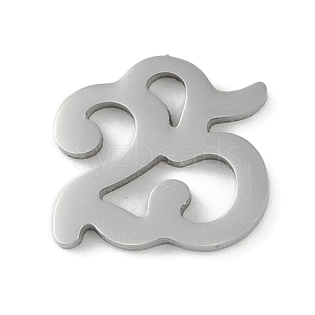 Non-Tarnish 304 Stainless Steel Charms STAS-L279-017P-1