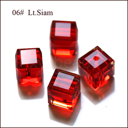 Imitation Austrian Crystal Beads SWAR-F074-4x4mm-06-1