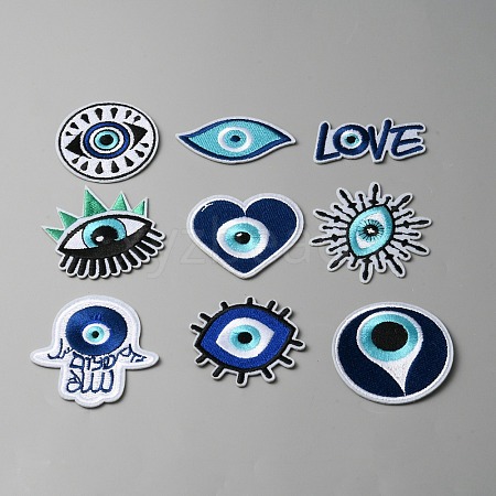 Evil Eye Theme Patch PATC-WH0009-26-1