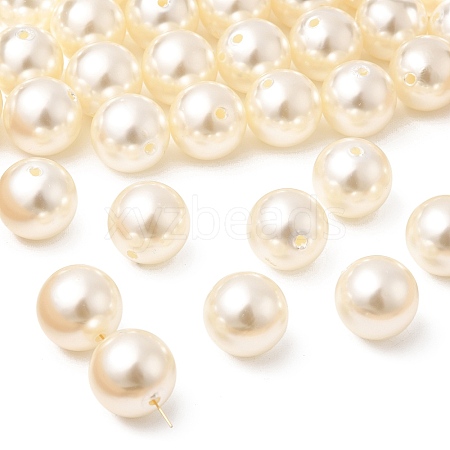 ABS Plastic Imitation Pearl Round Beads SACR-S074-20mm-A41-1