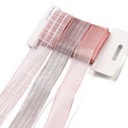 Polyester & Polycotton Ribbons Sets SRIB-G010-01B-03-1