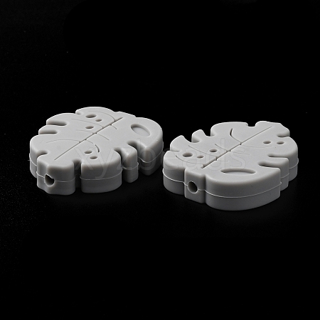 Food Grade Eco-Friendly Silicone Beads LS-SIL-WH0008-28A-1