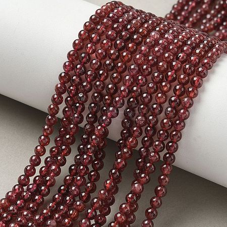 Natural Garnet Beads Strands G-Z104-A01-4mm-1