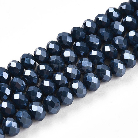 Electroplate Glass Beads Strands LS-EGLA-A044-P6mm-A16-1