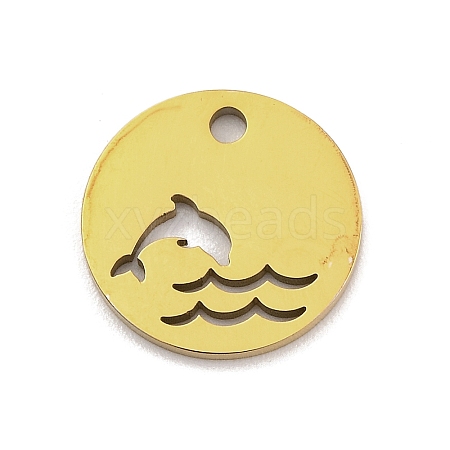 201 Stainless Steel Charms STAS-U016-11G-1