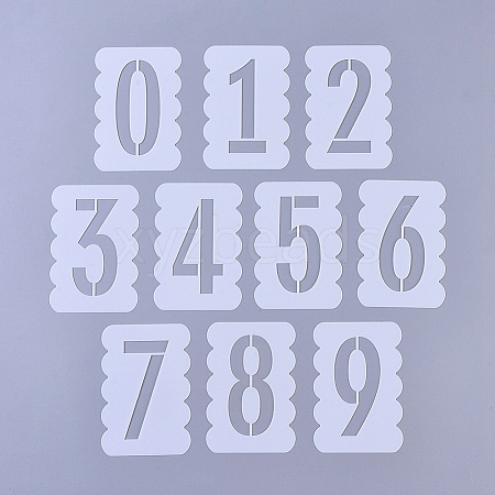 Plastic Drawing Stencil DIY-WH0156-77A-1