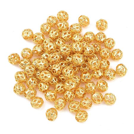 Brass Beads KK-H250-03B-G-1