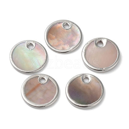 Natural Sea Shell Pendants BSHE-P033-13A-P-1