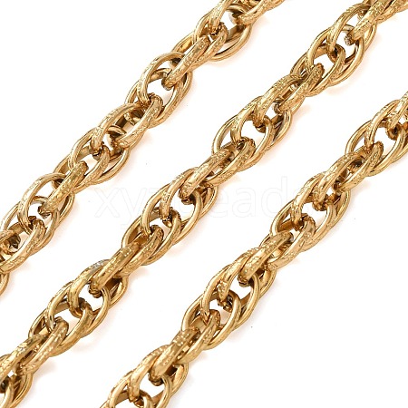 304 Stainless Steel Rope Chains CHS-A021-07D-G-1