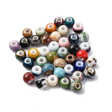 Handmade Porcelain Beads PORC-D300-A-M-1