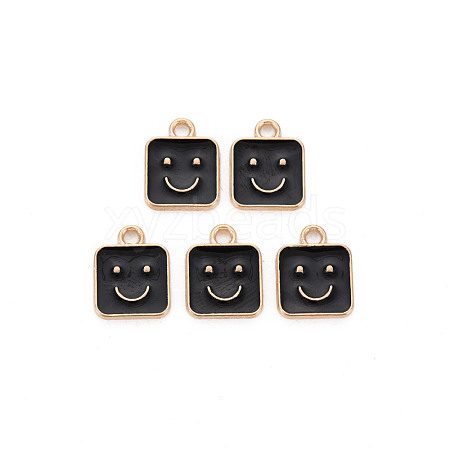 Alloy Enamel Charms ENAM-T016-13B-RS-1