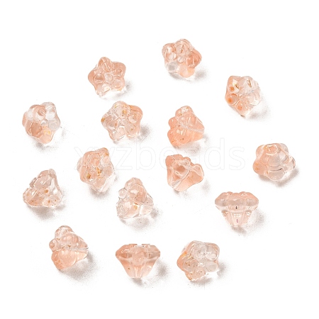 Transparent Glass Beads GLAA-D304-01F-1