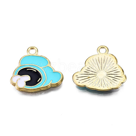 Alloy Enamel Pendants ENAM-N059-105-1