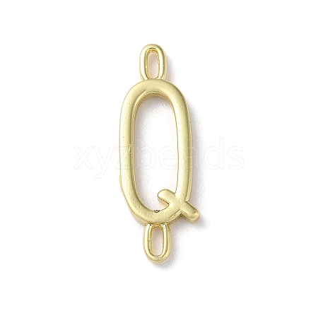 Rack Plating Brass Connector Charms KK-P245-07G-Q-1