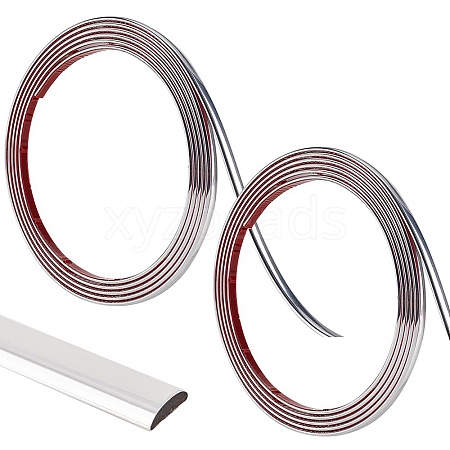 2 Rolls PVC Self-Adhesive Flexible Molding Trim FIND-CP0002-59C-1