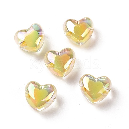 Transparent Acrylic Beads TACR-G044-01G-1