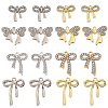 32Pcs 8 Styles Alloy Rhinestone Pendants FIND-SC0016-48-1