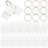 18 Bags ABS Plastic Toilet Paper Dispenser AJEW-CN0006-69-7