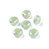 Imitation Jade Glass European Beads GPDL-N005-B14mm-A02-1