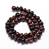 Dyed & Heated Natural Tiger Eye Nuggets Beads Strands G-J337-49B-2