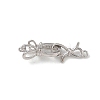 925 Sterling Silver Fold Over Clasps SE-CBAF1B0-01P-1