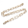 Brass Paperclip Chains MAK-S072-14C-G-3
