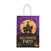 Halloween Paper Castle Printed Tote Bags ABAG-P015-05B-2