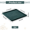 Square Wood Covered with Velvet Jewelry Display Trays ODIS-WH0329-41A-2