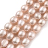 Natural Cultured Freshwater Pearl Beads Strands PEAR-P062-06D-1-1