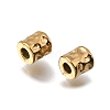 Hammered Textured 304 Stainless Steel Spacer Beads STAS-L315-073A-G03-2