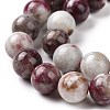 Natural Plum Blossom Tourmaline Beads Strands G-P477-01C-01-3