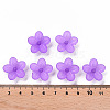 Frosted Acrylic Bead Caps X-MACR-S371-08A-747-4