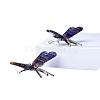 Natural Fluorite Dragonfly Home Desktop Decoration PW-WG25335-01-3