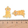 Alloy Enamel Pendants AL-CBAD3B4-06G-3
