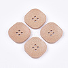 4-Hole Acrylic Buttons BUTT-T003-01A-1