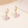 Alloy Leverback Earrings for Women FS-WG5346B-02-1